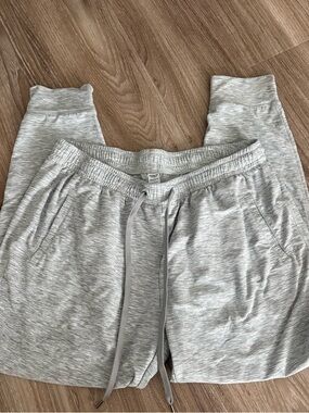 Gray Jogger Pants - Comfortable Pull-On Bottoms